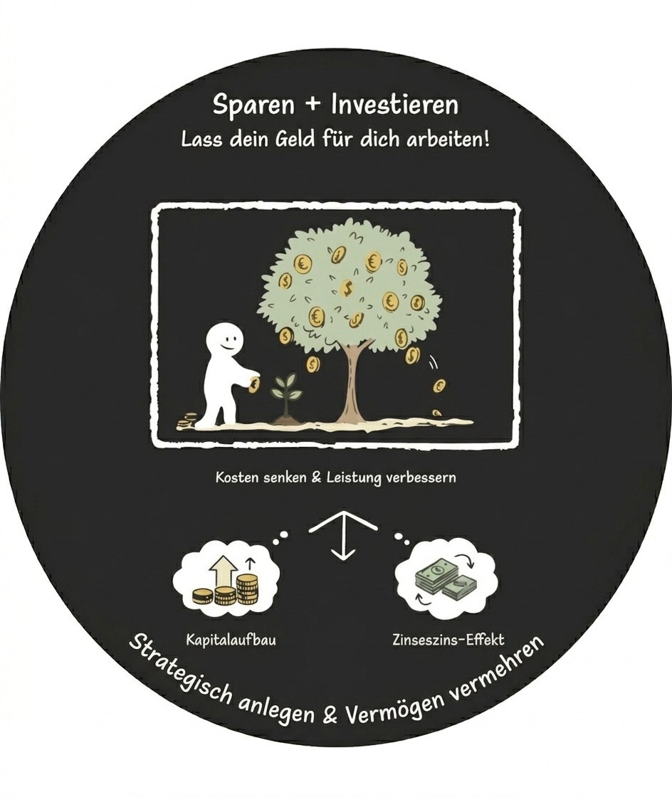 Sparen und Investments für den langfristigen Vermögensaufbau