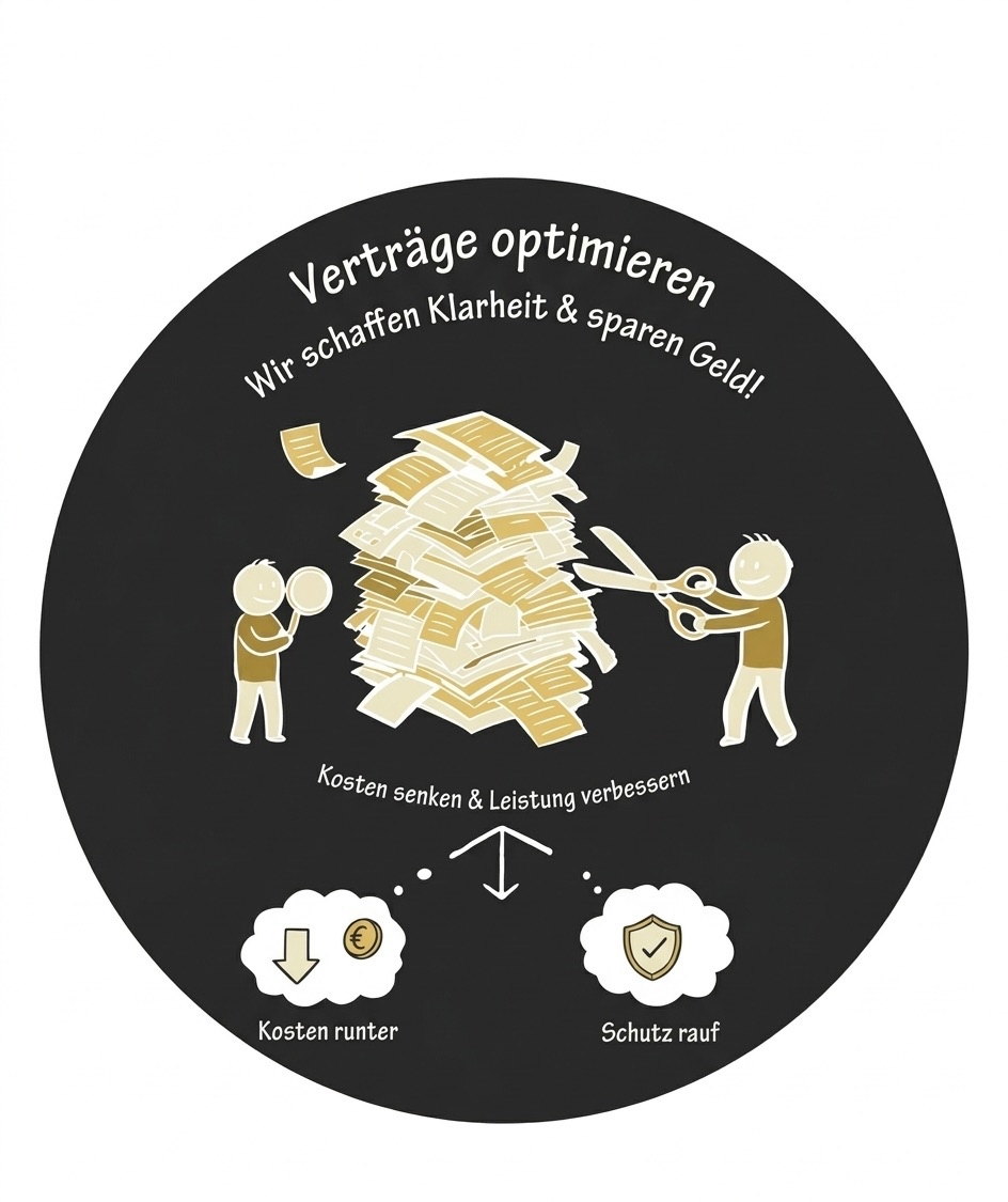 Bestehende Versicherungsverträge optimieren